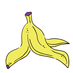 slasheuse pelure de banane